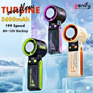 High-Speed Cooling Handheld Portable Fan With Refrigeration