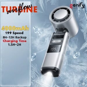 199 Speed Fan With Flashlight And Cooling Mode